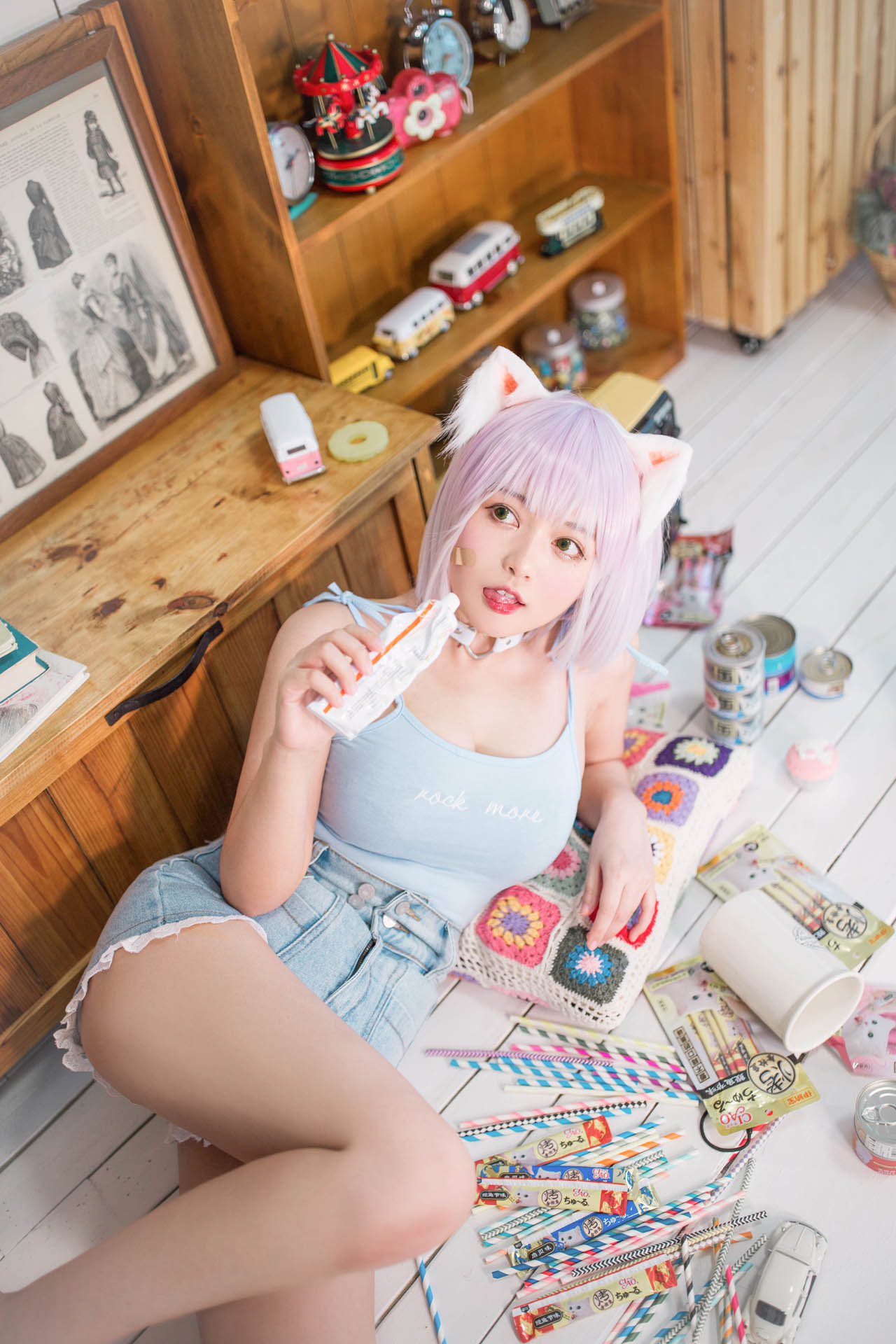 [合集]coser网红《黑猫猫》全套31期+随包视频，大小5.95G - OK写真